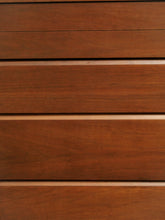 Load image into Gallery viewer, Four Drawer Walnut Dresser
