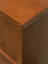 Load image into Gallery viewer, Four Drawer Walnut Dresser
