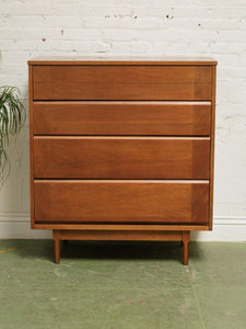 Four Drawer Walnut Dresser