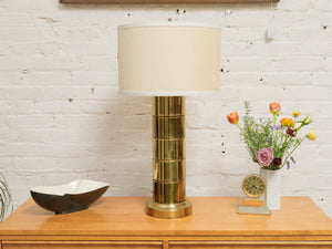 Brass Tower Lamp