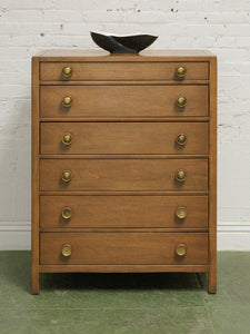 Round Knob Highboy Dresser