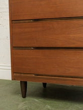 Load image into Gallery viewer, 5 Drawer Walnut Dresser
