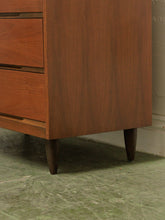 Load image into Gallery viewer, 5 Drawer Walnut Dresser
