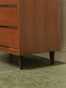 5 Drawer Walnut Dresser