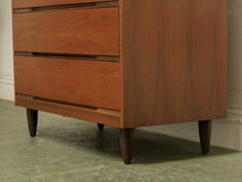 Load image into Gallery viewer, 5 Drawer Walnut Dresser
