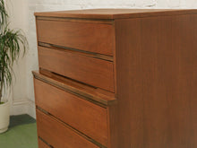Load image into Gallery viewer, 5 Drawer Walnut Dresser
