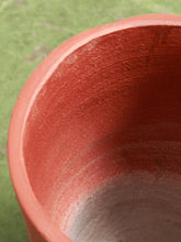Load image into Gallery viewer, Rust Plinth Orange Small Planter
