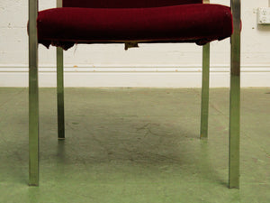 Pair of Mohair Vintage 1970’s Chairs