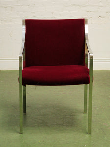 Pair of Mohair Vintage 1970’s Chairs