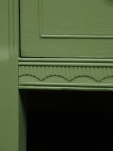 Load image into Gallery viewer, Mint Low profile Credenza with lion hardware
