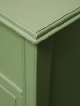 Load image into Gallery viewer, Mint Low profile Credenza with lion hardware
