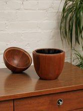 Load image into Gallery viewer, Ernest Sohn Teak Egg Ice Bucket
