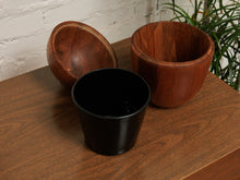 Load image into Gallery viewer, Ernest Sohn Teak Egg Ice Bucket
