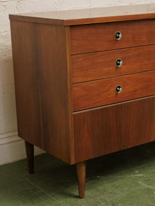 9 drawer Mid Century Sleek Dresser