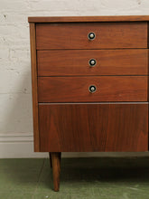 Load image into Gallery viewer, 9 drawer Mid Century Sleek Dresser
