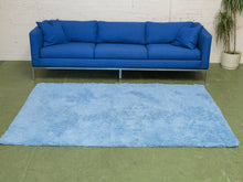 Load image into Gallery viewer, Blue Shag Rug
