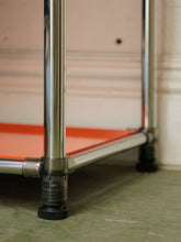 Load image into Gallery viewer, Orange and Chrome Shelf
