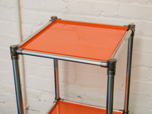 Load image into Gallery viewer, Orange and Chrome Shelf
