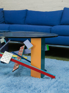 Memphis Aluminum Coffee Table