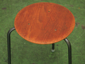 Danish teak stacking table