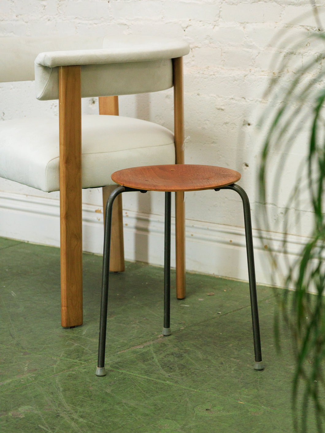 Danish teak stacking table