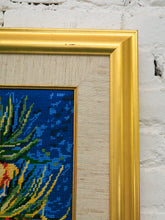Load image into Gallery viewer, Needlepoint Tapestry Imperial Fritillaries in a Copper Vase inspired by Vincent Van Gogh
