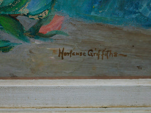 Camillas oil painting by Hortense Griffiths