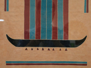 Spirit of the Southwest by Leland Holiday Original Navajo Folk Art