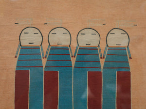 Spirit of the Southwest by Leland Holiday Original Navajo Folk Art
