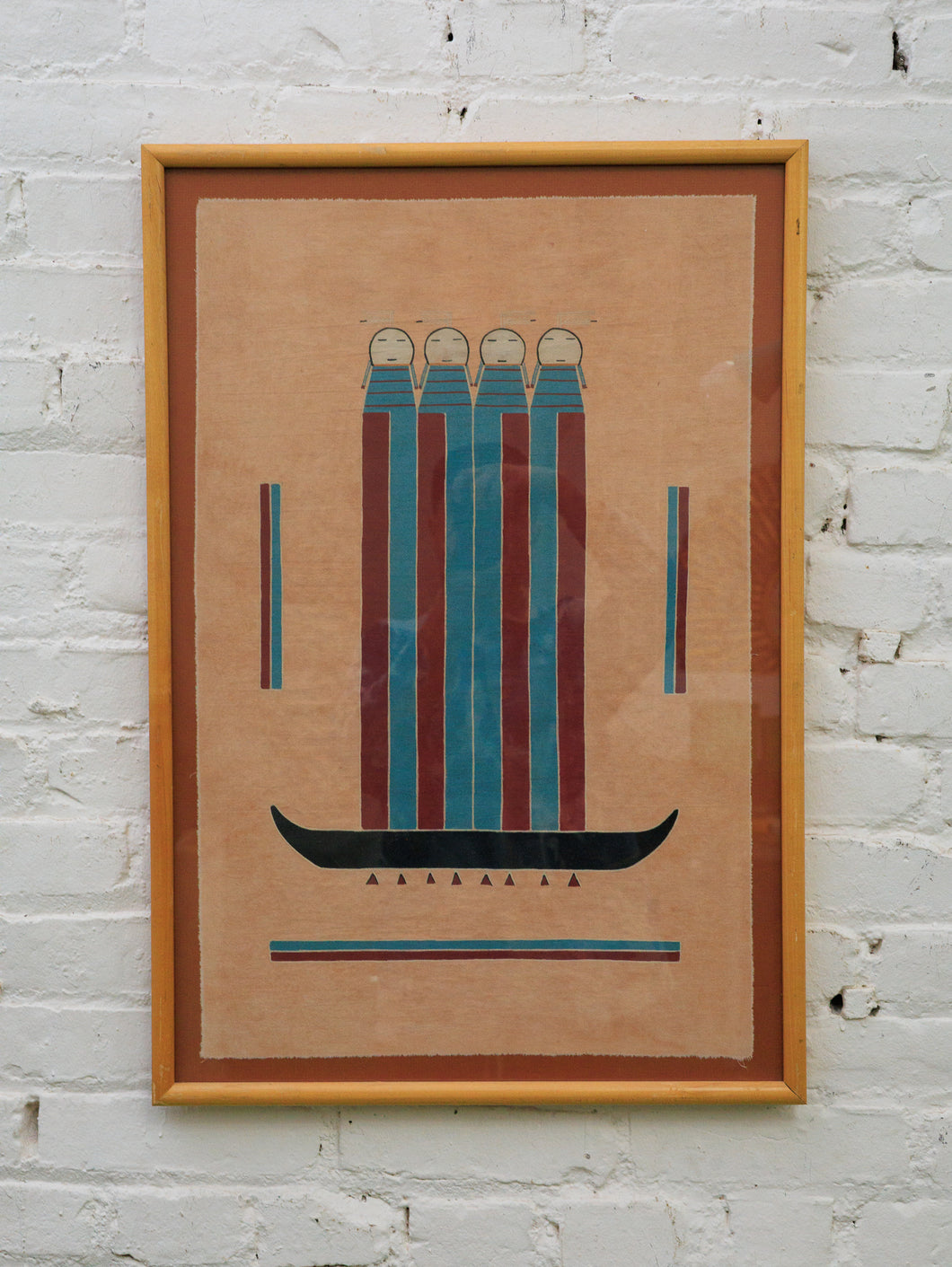 Spirit of the Southwest by Leland Holiday Original Navajo Folk Art