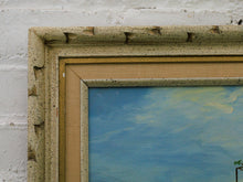 Load image into Gallery viewer, Whimsical Geology, Vintage oil painting by E Harper

