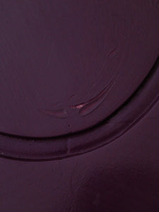 Post Modern purple swirl side table