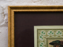 Load image into Gallery viewer, Victorian-Era Fashion Plate Framed Antique-Style Print
