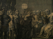 Load image into Gallery viewer, Christ brought by Roman soldiers before the high priest Annas by C. Bouzonnet Stella
