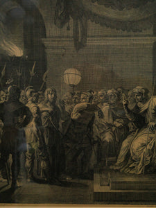 Christ brought by Roman soldiers before the high priest Annas by C. Bouzonnet Stella