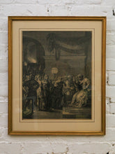 Load image into Gallery viewer, Christ brought by Roman soldiers before the high priest Annas by C. Bouzonnet Stella
