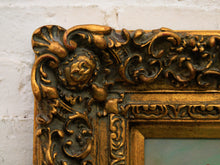 Load image into Gallery viewer, Aristocratic Vintage Shih Tzu Oil Painting in Gilded Baroque Frame
