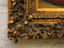 Load image into Gallery viewer, Aristocratic Vintage Shih Tzu Oil Painting in Gilded Baroque Frame
