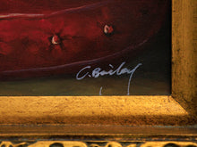 Load image into Gallery viewer, Aristocratic Vintage Shih Tzu Oil Painting in Gilded Baroque Frame
