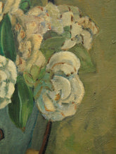 Load image into Gallery viewer, Still Life Oil Painting of White Camellias by Hanes Park
