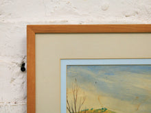 Load image into Gallery viewer, Vintage Watercolor Landscape Mid-20th Century
