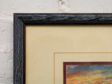 Load image into Gallery viewer, Framed seascape sunset twilight coastal
