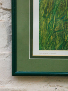 Summer Wildflowers Framed Countryside Landscape Print