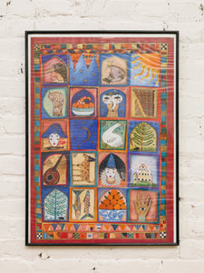 Cynthia Carey Tray Chic 1999 Poster