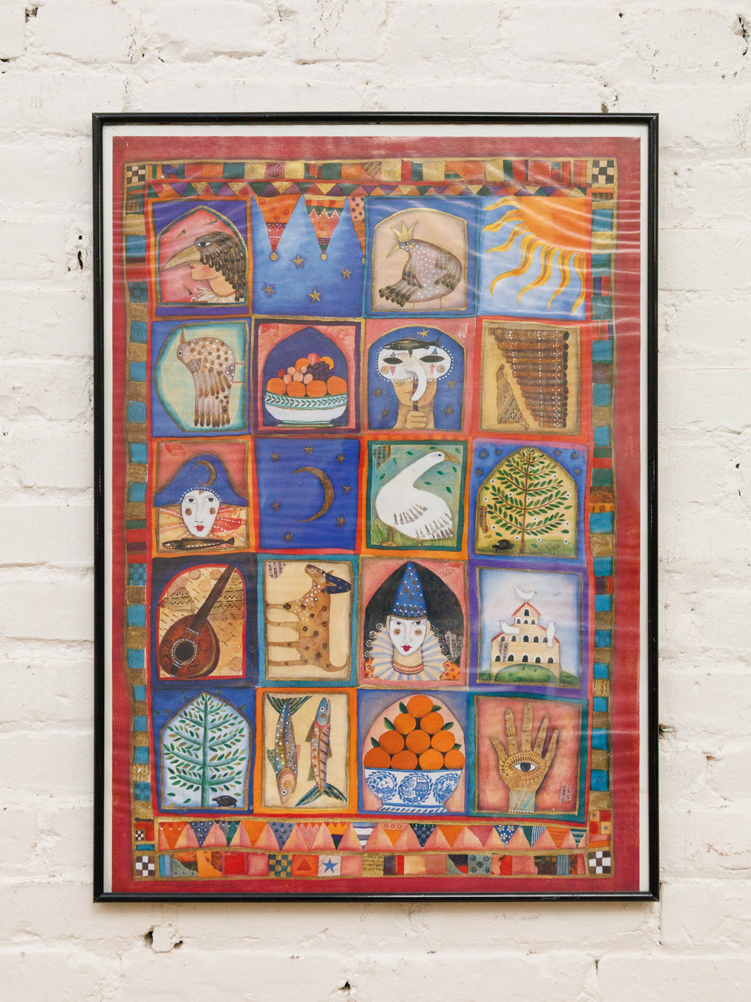 Cynthia Carey Tray Chic 1999 Poster