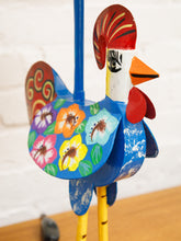 Load image into Gallery viewer, Hand painted Rooster lamp
