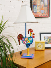 Load image into Gallery viewer, Hand painted Rooster lamp
