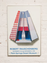 Load image into Gallery viewer, Robert Rauschenberg exhibition Palm Springs Desert Museum 1979
