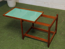 Load image into Gallery viewer, Vintage mid-century Coffee Table with green top
