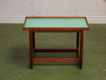 Load image into Gallery viewer, Vintage mid-century Coffee Table with green top
